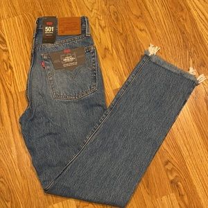 LEVI 501 high rise straight Jean